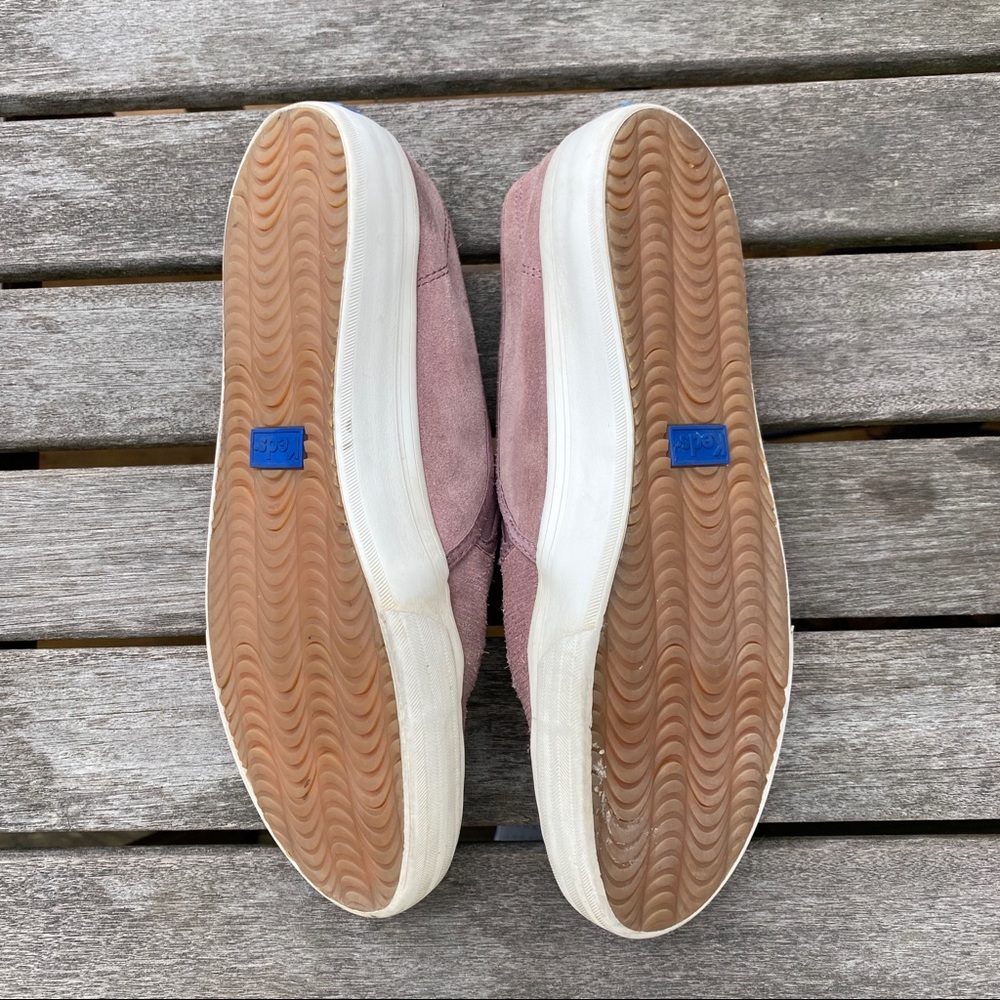 Keds Double Decker Suede Slip-On Style WH61079 Fashion Sneakers Size 9 - Picture 8 of 12